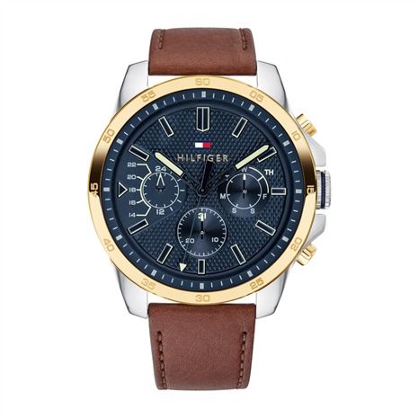 Uhr Decker Casual für Herren mit braunem Lederband | thejewellershop.com (DE)